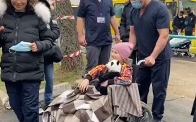 9-year-old Ukrainian Refugee Arrives in Israel for Treatment
