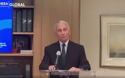 Dr Anthony Fauci Receives Award from Sheba