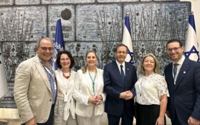 Friends of Sheba Delegation Visits President Isaac Herzog’s